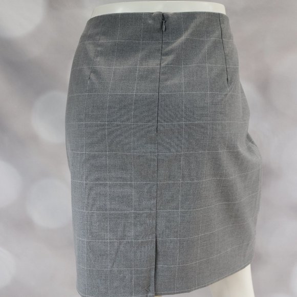 Banana Republic Windowpane Skirt - Picture 3 of 6